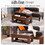 HOMCOM 39" Lift Top Coffee Table with Hidden Storage Compartment and Open Shelf, Pop Up Coffee Table for Living Room, Brown W2225P157912