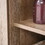 kleankin Tall Bathroom Storage Cabinet, Freestanding Linen Tower with 3-Tier Open Adjustable Shelves, and Drawer, Narrow Slim Floor Organizer W2225P157919