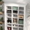 HOMCOM 58" Tall Shoe Cabinet for Entryway, Narrow Shoe Rack Storage Organizer with Open Cubes and Adjustable Shelves for 27 Pairs of Shoes, White W2225P160375