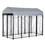 PawHut 8' x 4' x 6' Dog Playpen Outdoor, Dog Kennel Dog Exercise Pen with Lockable Door, Water-resistant Canopy, for Medium and Large Dogs W2225P166319