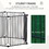 PawHut Dog Playpen with Door & Removable Cover for Small & Most Medium Sized Dogs Indoor & Outdoor Use, 47" H W2225P166427