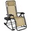 Outsunny Outdoor Rocking Chairs, Foldable Reclining Zero Gravity Lounge Rocker w/ Pillow, Cup & Phone Holder, Combo Design w/ Folding Legs, Beige W2225P172498