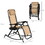 Outsunny Outdoor Rocking Chairs, Foldable Reclining Zero Gravity Lounge Rocker w/ Pillow, Cup & Phone Holder, Combo Design w/ Folding Legs, Beige W2225P172498