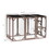 PawHut Outdoor Cat House, Catio Wooden Feral Cat Shelter, Cat Cage with Platforms, Large Enter Door, Weather Protection asphalt Roof, 71" L, Brown