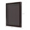 HOMCOM 23.5" x 31.5" UV-Resistant Sports Jersey Frame Display Case, Brown