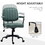 Vinsetto Home Office Chair with Adjustable Height and Tilt, Green