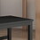 HOMCOM Farmhouse Armless Dining Chairs, Set of 2 with Slat Back, Black