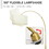 HOMCOM 6FT Arch Shape Floor Lamp with Flexible Shade Head & Metal Round Base