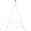 Outsunny Metal Porch Swing Stand, Heavy Duty Swing Frame, Hanging Chair Stand Only, 528 LBS Weight Capacity, for Backyard, Patio, Lawn, Playground, White