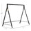 Outsunny Metal Porch Swing Stand, Heavy Duty Swing Frame, Hanging Chair Stand Only, 528 LBS Weight Capacity, for Backyard, Patio, Lawn, Playground, Black