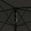 Outsunny 6.5' x 10' Rectangular Market Umbrella, Patio Outdoor Table Umbrella with Crank and Push Button Tilt, Dark Gray