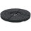 Outsunny 4 Pieces Round Patio Umbrella Base, Cantilever Offset Outdoor Umbrella Weights, 52 Liters Capacity Water or 112 lbs Capacity Sand Plates Set, Black