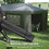 Outsunny 10' x 19.5' Pop Up Canopy Tent with Sidewalls, Height Adjustable Large Party Tent Event Shelter with Leg Weight Bags, Double Doors and Wheeled Carry Bag for Garden, Patio, Gray