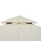 Outsunny 9.8' x 9.8' Gazebo Replacement Canopy, 2-Tier Top UV Cover for 9.84' x 9.84' Outdoor Gazebo Models 01-0153 & 100100-076, Cream White (TOP ONLY)
