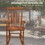 Outsunny Outdoor Wood Rocking Chair, 350 lbs. Porch Rocker with High Back for Garden, Patio, Balcony, Teak