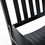 Outsunny Outdoor Rocking Chair, Patio Wooden Rocking Chair with Smooth Armrests, High Back for Garden, Balcony, Porch, Supports Up to 352 lbs., Black