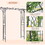 Outsunny 82" Decorative Metal Garden Trellis Arch with Durable Steel Tubing & Elegant Scrollwork, Perfect for Weddings