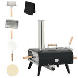 Outsunny Outdoor Pizza Oven with 12