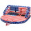 Outsunny 3 Person Towable Tubes for Boating, Spacious Family Size Inflatable Boat Tube Blow Up Couch w/ Front and Back Tow Points for Multiple Riding Positions Water Sports, American Flag Pattern