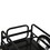 Aosom Bike Cargo Trailer for Hefty Loads, Foldable Compact Storage, Universal Hitch, Bike Wagon Bike Trailer Bicycle Cargo Trailer Bike Attachment with 16" Wheels, Heavy-Duty, Black W2225P200662