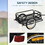 Aosom Bike Cargo Trailer for Hefty Loads, Foldable Compact Storage, Universal Hitch, Bike Wagon Bike Trailer Bicycle Cargo Trailer Bike Attachment with 16" Wheels, Heavy-Duty, Black W2225P200662