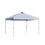 Outsunny 10' x 10' Pop Up Canopy Tent, Instant Sun Shelter with 3-Level Adjustable Height, Top Vents and Wheeled Carry Bag for Outdoor, Garden, Patio, White W2225P200700