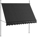 Outsunny Manual Retractable Awning, 118