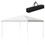 Outsunny 13' x 13' Pop Up Canopy Tent, Instant Sun Shelter, Tents for Parties, Height Adjustable, with Wheeled Carry Bag for Outdoor, Garden, Patio, Parties, White W2225P200935