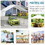 Outsunny 10'x20' Carport Heavy Duty Galvanized Car Canopy with Included Anchor Kit, 3 Reinforced Steel Cables, White W2225P217045