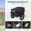 Aosom Bicycle Cargo Trailer with Removable Box and Waterproof Cover, Bike Wagon Trailer with Two 16in Wheels W2225P217048