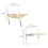 PawHut 6-pc Modern Cat Wall Shelves for Indoor Cats, Height Adjustable Jumping Platforms & Cat Hammock, Cat Shelves and Perches for Wall-Mounted Cat Tree, Cat Climbing Shelf Set, Cream W2225P217051