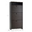 HOMCOM Slim Shoe Cabinet, Trendy Shoe Storage Cabinet with 3 Large Fold-Out Drawers & a Spacious Top Surface for Small Items, Espresso W2225P217208