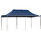 Outsunny 10' x 20' Pop Up Canopy Tent with Sidewalls & Doors, Instant Tents for Parties with Wheeled Carry Bag, Height Adjustable, for Outdoor, Garden, Patio, Blue W2225P217653