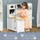 Qaba Large Play Kitchen with Full Set of Appliances for a Modern Day Pretend Kitchen, Tons of Storage, Corner Play Kitchen Set with Sound Effect, Educational Pretend Role Playset Game W2225P217656