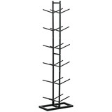 Soozier Ball Storage Rack, Vertical Basketball Rack, Steel Ball Holder Organizer for Gym Garage Classroom, 12-Ball Capacity W2225P217771