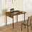 HOMCOM Industrial Folding Dining Table for 2 to 4, Space Saving Drop Leaf Kitchen Table for Small Spaces, Rustic Brown W2225P229201