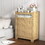 Wood 4 Drawer Dresser for Bedroom, Large Double Dresser with Wide Drawers, Modern Chest of Drawers, Storage Organizer Dresser, Nursery Dresser W2227P156063