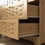 Wood 4 Drawer Dresser for Bedroom, Large Double Dresser with Wide Drawers, Modern Chest of Drawers, Storage Organizer Dresser, Nursery Dresser W2227P156063