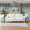 JOS 67.7" 3 seater Sofa Couch for Living Room, Modern Sofa,Small Couches for Small Spaces,Upholstered 3-Seater Couch for Bedroom, Apartment, Home Office, Tool-Free assembly,White W2228140349