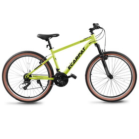 A26301 Ecarpat Mountain Bike 26 inch Wheels, 21-Speed Mens Womens Trail Commuter City Mountain Bike, Carbon steel Frame U Brakes Grip Shifter Front Fork Bicycles P-W2233P154249