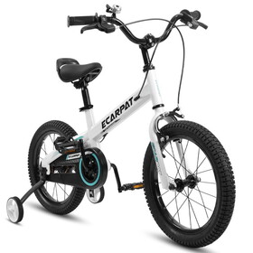 C16112A Ecarpat Kid's Bike 16 inch Wheels,1-Speed Boys Girls Child Bicycles for 4-7Years,with Removable Training Wheels Baby Toys,Coaster+U Brake P-W2233P154318