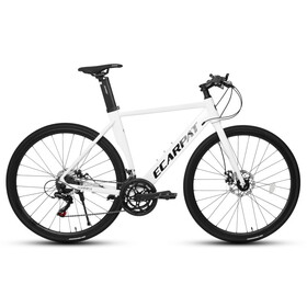 A28314 700c Ecarpat Road Bike, 14-Speed Shimano Disc Brakes, Light Weight Aluminum Frame,Racing Bike City Commuting Road Bicycle for Men Women
