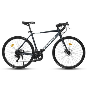A28320R 700c Ecarpat Road Bike, 16-Speed L-TWOO Disc Brakes, Light Weight Aluminum Frame,Racing Bike City Commuting Road Bicycle for Men Women W2233P179950
