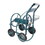 Garden Hose Reel Cart - 4 Wheels Portable Garden Hose Reel Cart with Storage Basket Rust Resistant Heavy Duty Water Hose Holder W227126838