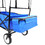 Garden Shopping Beach Cart folding wagon (Blue) W22721200