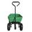 Folding car Poly Garden dump truck with steel frame, 10 inches. Pneumatic tire, 300 lb capacity body 55L Green W22721201