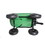 Folding car Poly Garden dump truck with steel frame, 10 inches. Pneumatic tire, 300 lb capacity body 55L Green W22721201