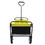 Folding Wagon Garden Shopping Beach Cart (black+yellow) W22746298