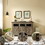 3 Doors Cabinet Large Buffet Sideboard Cabinet, Bar Wine Cabinet for Entryway Living Room Buffet Cabinet Table Coffee Bar Wine Bar Large Storage Space Cabinet for Dining Room Gray Wash W2275P149113