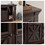 4 Doors Cabinet Farmhouse Buffet Sideboard Cabinet Bar cabinet Farmhouse TV Stand Barn Design Four cabinet Buffet Table Coffee Bar Wine Bar Storage Cabinet for Dining Room ESP W2275P149116